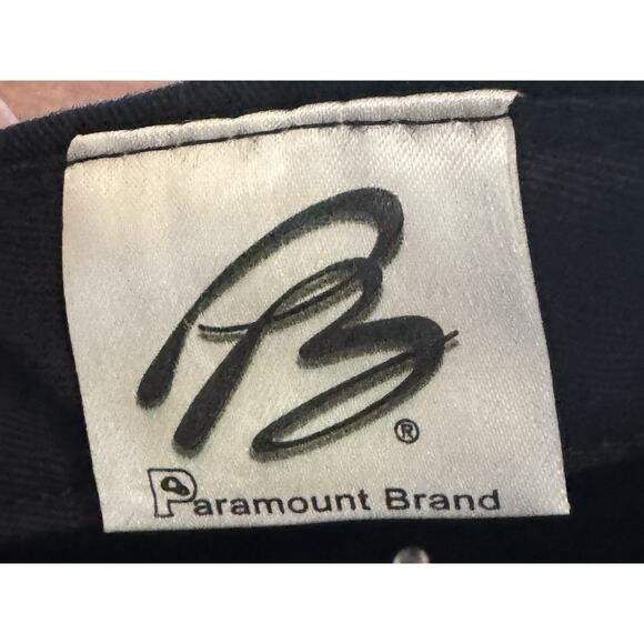 PBR Professional Bull Riders Embroidered Hat Ball Cap Black Adjustable One Size - Picture 6 of 6